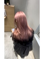 アヴァンス 京橋店(AVANCE)&nbsp;パールピンクにエンドカラー