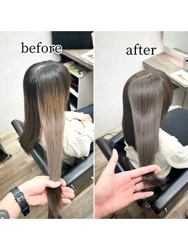 シュガー バイ エクラート 立川南口店(SUGAR by ECLART) 【髪質改善】イルミナカラー　ナイトスカイ【立川】