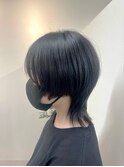 ウルフカット メンズライク　　マッシュウルフ　中性ウルフ