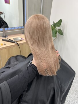 ペレ 渋谷(PELE) 前髪/アンブレラカラー/こなれミディ/イメチェン/ウェーブパーマ