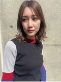 【福岡警固赤坂】20代30代40代ナチュラルボブ/白髪ぼかし