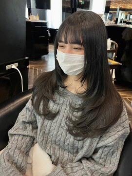 OX CREATION 椥辻 オックスクリエーション トレンド ロングレイヤースタイル