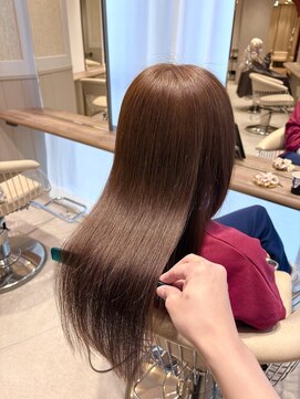 ジーナ 渋谷本店(Zina) ★透明感あふれる！パールピンクベージュ【Kengo】