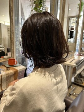 ヘアーエポック(hair epoque) 切りっぱなし×レイヤー
