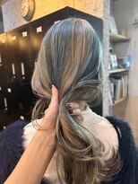 ヒカリス 中崎店(HIKARIS)&nbsp;デザインカラー／ペールブルー