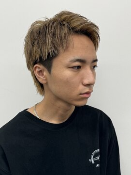 ロンド ローガン 名駅(Lond LOGAN) ミルクティーベージュ　ナチュラルアップバング