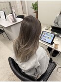 ハイライトバレイヤージュダブルカラーケアブリーチ30代40代50代