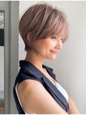結べるボブ薄めバングモテ髪シースルーバング美髪#301f0504