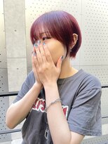 コモダ 神戸三宮(comoda)&nbsp;ボルドー / ブリーチ / ショートスタイル