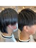 【メンズリピートNo.1】メンズカット+眉カット￥4000