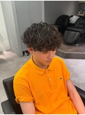【メンズ】波巻きスパイラルパーマ