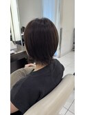 外はねショートボブ