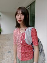 チクロヘアー(Ticro hair)&nbsp;@nkkn15 olive brown