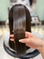 パーマ落としラボ アピッシュ 銀座(apish)&nbsp;パーマ落とし×内部からしっかり補修トリートメント