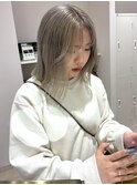 【ハイトーン】透明感のあるホワイトカラー