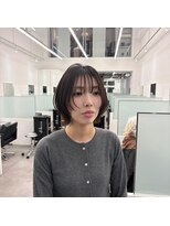 ニトバイアンキシム ボブ(nit by AHNKISM)&nbsp;小顔効果♪レイヤーボブ