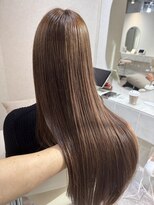 カラフクオカ 薬院駅前(Cara FUKUOKA)&nbsp;髪質改善うる艶水素トリートメント【before→after】