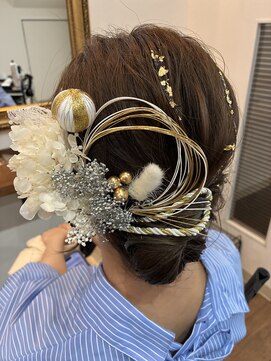 バンガロウ イー ヘア(Bungalow e hair) ヘアセット/成人式、結婚式