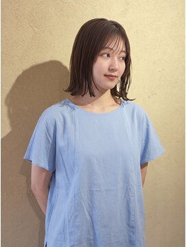 モードケイズ 豊中店(MODE K's) 【こなれ感UP】外はねボブ×透明感カラー