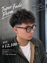 サロン(SALON)&nbsp;テーパーフェードパーマ
