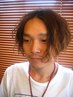 ■カット＋オーガニックカラー＋ヘッドスパセラピー/眉毛カット