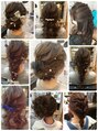 ヘアーアンドネイルサロンブルー(hair & nail salon BLUE)&nbsp;パーティーヘア、巻き髪、髪のセットが得意です(^ ^)