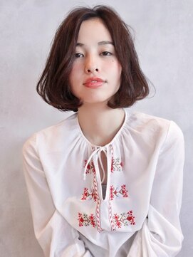 サンチャサロン(sancha salon) Aラインワンカールボブ