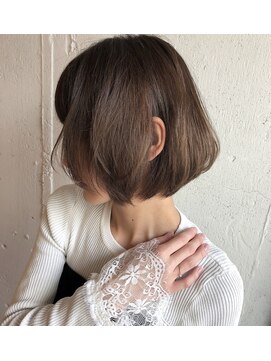 エイト 福岡天神店(EIGHT fukuoka) 【EIGHT福岡】nabe_エレガンス×イヤージュ艶ショート☆