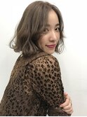柔らかベージュボブ【pledica 表参道】