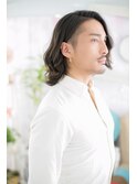 隠し刈り上げが◎メンズニュアンスミディb