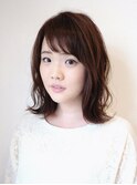 外ハネミディ