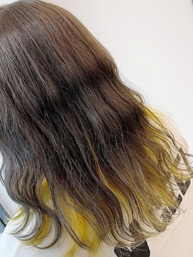 ジュール 池袋(Joule) インナーカラー　レモンイエロー　Lemon　[池袋]