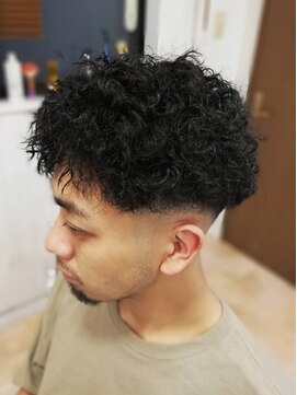 プロペラスタイル ヘアーメイク ハードツイストパーマ
