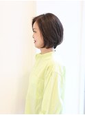 【えがお美容室】40代50代に人気◎簡単スタイリングボブ