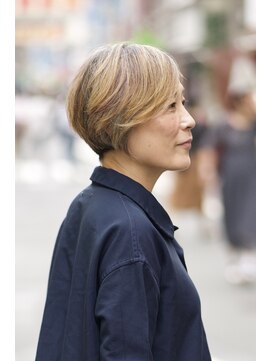 えがお美容室 【えがお美容室】40代50代に人気☆似合わせカットショートボブ