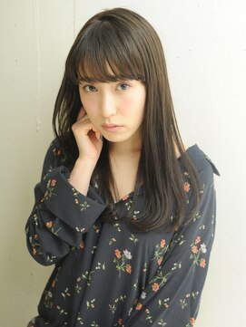 ウィット(wit) まとまる重めロングおろし前髪