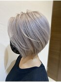 ショート×ホワイトパール
