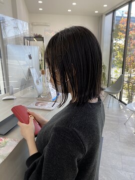 ケーオーエスピンク(K O S pink) 切りっぱなしボブ