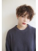 〈mielhair新宿〉無造作　くせ毛風　ショート　イルミナ