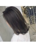 【WEG/難波/道頓堀】抜け感ヘア/髪質改善/外ハネ/オリーブグレー