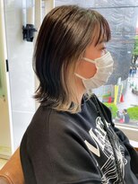 バブ バイネオリーブ(Bab by neolive)&nbsp;インナーカラー×切りっぱなしボブ☆