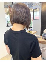シエルバイアフロート(ciel by afloat)&nbsp;〇切りっぱなし ぷっとボブ ミルクティーベージュ