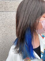 ビーハイブ ギフト(BeeHIVE GIFT) イヤリングカラーブルー