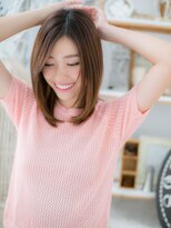 モッズヘア 上尾西口店(mod's hair)&nbsp;インナーカラーハイトーン小顔ストカールロブh2上尾20代30代40代