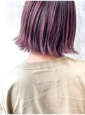 髪質改善＊外ハネボブ＊デザインカラー【Zina 池袋】