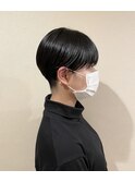 刈り上げマッシュショート
