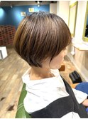 丸みショート