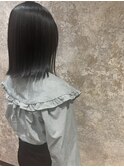 切りっぱなしボブ