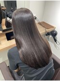 ☆髪質改善 MADENAトリートメント オリーブグレージュ
