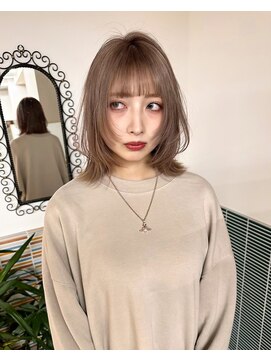 クペウ(cope'u) 透明感ベージュ